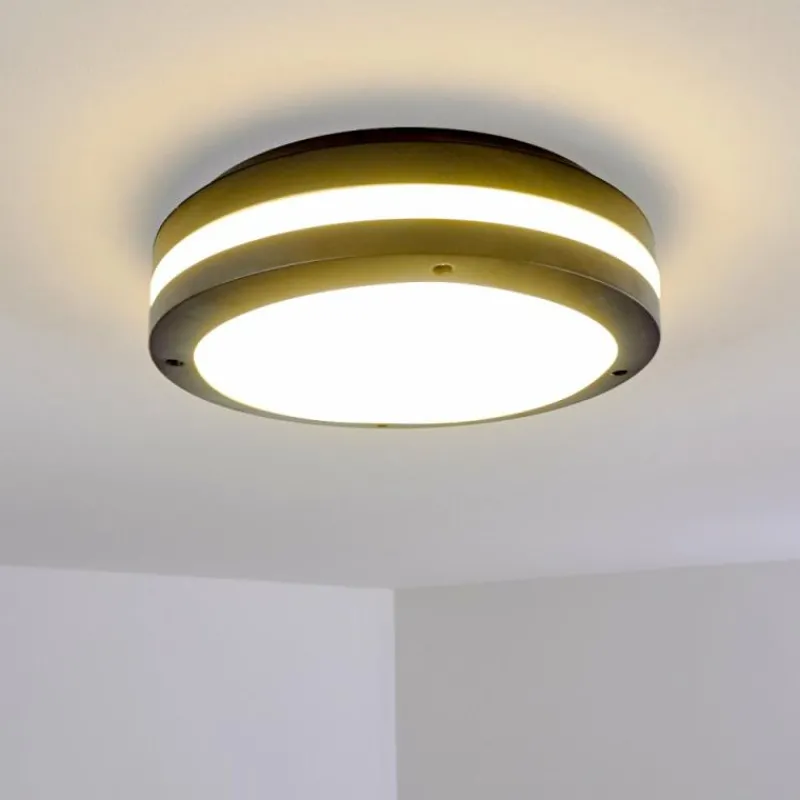 hofstein plafonnier extérieur Wollongong LED Anthracite, 1 lumière