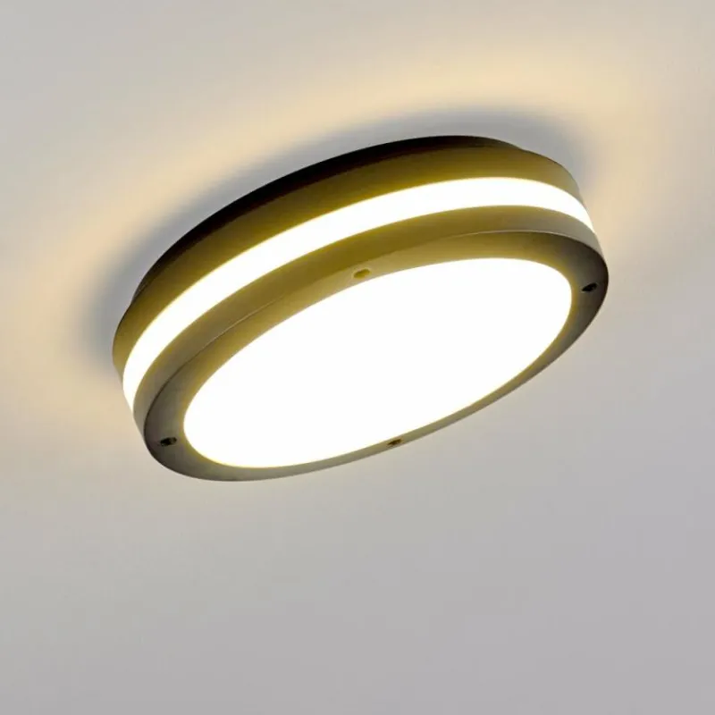 hofstein plafonnier extérieur Wollongong LED Anthracite, 1 lumière
