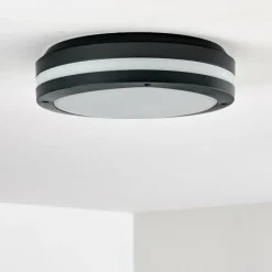 hofstein plafonnier extérieur Wollongong LED Anthracite, 1 lumière