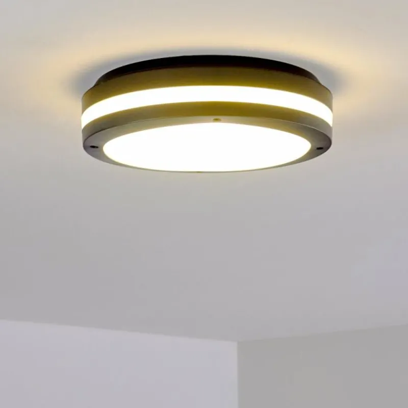 hofstein plafonnier extérieur Wollongong LED Anthracite, 1 lumière