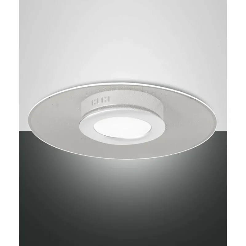 Luminaires Fabas Luce Plafonnier Fabas Luce Angelica LED Blanc, 1 lumière* Éclairage Led