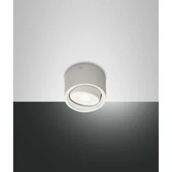 Luminaires Fabas Luce Plafonnier Fabas Luce Anzio LED Blanc, 1 lumière* Éclairage Led