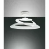 Luminaires Fabas Luce Plafonnier Fabas Luce Aragon LED Blanc, 1 lumière
