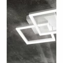 Luminaires Fabas Luce Plafonnier Fabas Luce Bard LED Blanc, 1 lumière* Éclairage Led