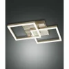 Lampes Dorées-Luminaires Fabas Luce Plafonnier Fabas Luce Bard LED Or, 1 lumière
