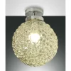 Luminaires Fabas Luce Plafonnier Fabas Luce Ego Chrome, 1 lumière