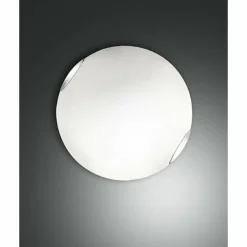 Luminaires Fabas Luce Plafonnier Fabas Luce FOX Nickel mat, 2 lumières