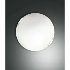 Luminaires Fabas Luce Plafonnier Fabas Luce Fox LED Blanc, 1 lumière