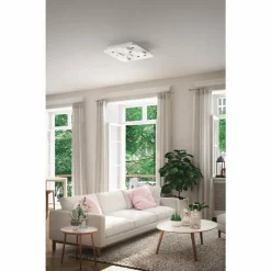Luminaires Fabas Luce Plafonnier Fabas Luce Free LED Blanc, 1 lumière* Éclairage Led