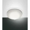 Luminaires Fabas Luce Plafonnier Fabas Luce Gera LED Blanc, 1 lumière