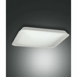 Luminaires Fabas Luce Plafonnier Fabas Luce Hugo LED Blanc, 1 lumière