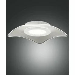 Luminaires Fabas Luce Plafonnier Fabas Luce Ibiza LED Blanc, 1 lumière* Éclairage Led