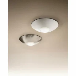 Luminaires Fabas Luce Plafonnier Fabas Luce Lizzy LED Blanc, 1 lumière* Éclairage Led