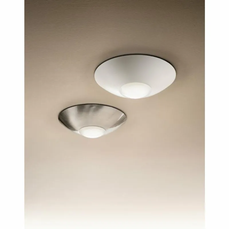 Luminaires Fabas Luce Plafonnier Fabas Luce Lizzy LED Blanc, 1 lumière* Éclairage Led