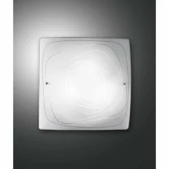 Luminaires Fabas Luce Plafonnier Fabas Luce LYNN Nickel mat, 2 lumières