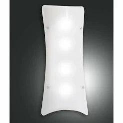 Luminaires Fabas Luce Plafonnier Fabas Luce MILTON Chrome, 3 lumières