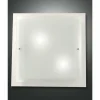 Luminaires Fabas Luce Plafonnier Fabas Luce Naxar Blanc, 2 lumières