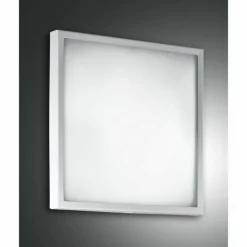 Luminaires Fabas Luce Plafonnier Fabas Luce Osaka LED Blanc, 1 lumière