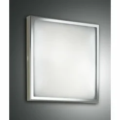 Luminaires Fabas Luce Plafonnier Fabas Luce Osaka LED Blanc, 1 lumière