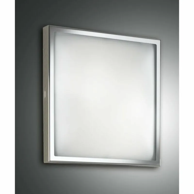 Luminaires Fabas Luce Plafonnier Fabas Luce Osaka LED Blanc, 1 lumière