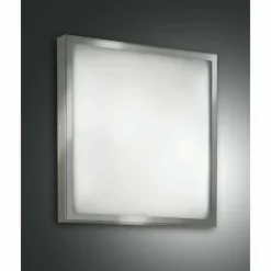 Luminaires Fabas Luce Plafonnier Fabas Luce Osaka LED Blanc, 1 lumière