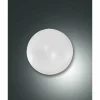 Luminaires Fabas Luce Plafonnier Fabas Luce PANDORA Blanc, 1 lumière