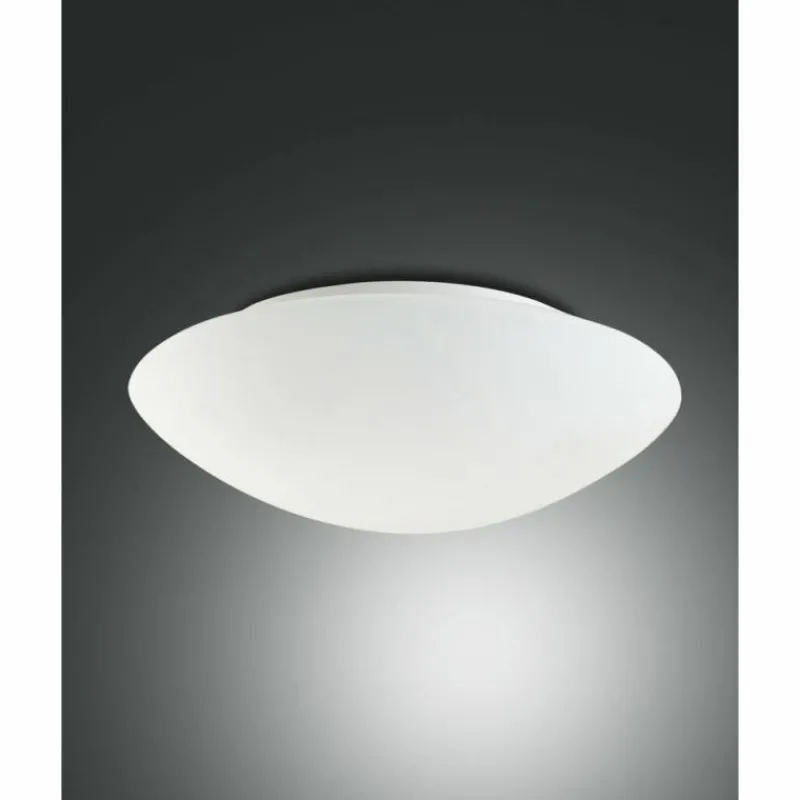 Luminaires Fabas Luce Plafonnier Fabas Luce Pandora LED Blanc, 1 lumière