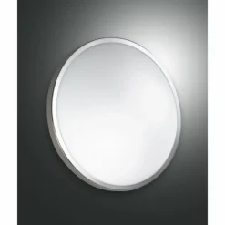 Luminaires Fabas Luce Plafonnier Fabas Luce Plaza LED Blanc, 1 lumière