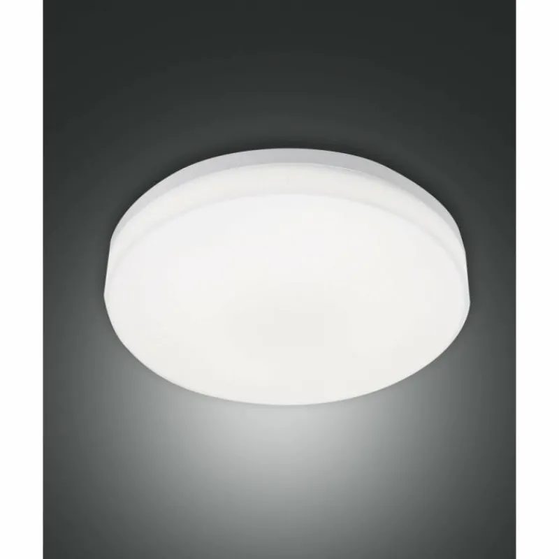 Luminaires Fabas Luce Plafonnier Fabas Luce Trigo Blanc, 1 lumière
