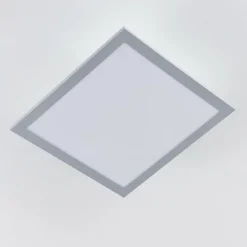 hofstein Plafonnier Farc LED Argenté, 1 lumière, Télécommandes