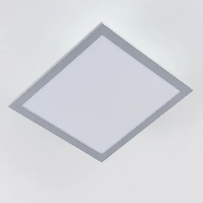 hofstein Plafonnier Farc LED Argenté, 1 lumière, Télécommandes