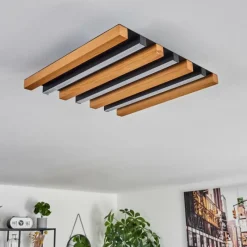 hofstein Plafonnier Favorina LED Écru, Noir, 1 lumière