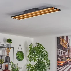 hofstein Plafonnier Favorina LED Écru, Noir, 1 lumière