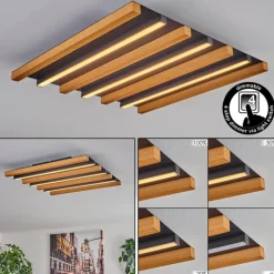 hofstein Plafonnier Favorina LED Écru, Noir, 1 lumière