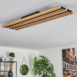 hofstein Plafonnier Favorina LED Écru, Noir, 1 lumière