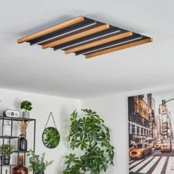 hofstein Plafonnier Favorina LED Écru, Noir, 1 lumière