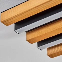 hofstein Plafonnier Favorina LED Écru, Noir, 1 lumière, Télécommandes