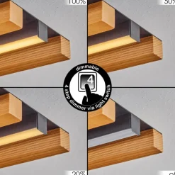 hofstein Plafonnier Favorina LED Écru, Noir, 1 lumière