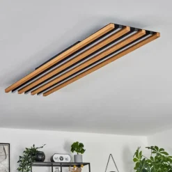 hofstein Plafonnier Favorina LED Écru, Noir, 1 lumière