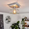 Lampes Industrielles-hofstein Plafonnier Fevaag Argenté, 1 lumière