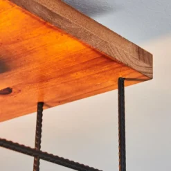 hofstein Plafonnier Fevaag Écru, Noir, 3 lumières