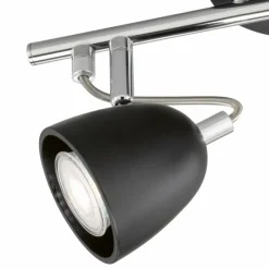 FHL easy Plafonnier FHL-easy Gemma Chrome, Noir, 2 lumières* Spots Et Projecteurs