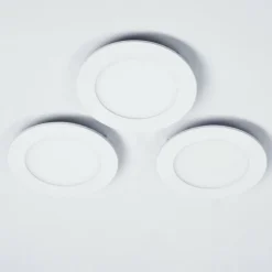 hofstein Plafonnier Finsrud LED Blanc, 3 lumières