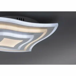 Luminaires Fischer & Honsel Plafonnier Fischer & Honsel function Gorden LED Blanc, 1 lumière, Télécommandes* Éclairage Led