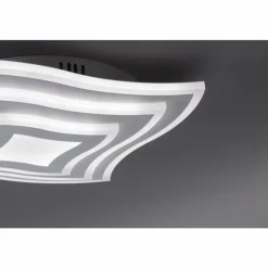 Luminaires Fischer & Honsel Plafonnier Fischer & Honsel function Gorden LED Blanc, 1 lumière, Télécommandes* Éclairage Led