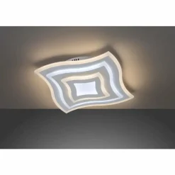 Luminaires Fischer & Honsel Plafonnier Fischer & Honsel function Gorden LED Blanc, 1 lumière, Télécommandes* Éclairage Led