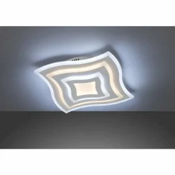 Luminaires Fischer & Honsel Plafonnier Fischer & Honsel function Gorden LED Blanc, 1 lumière, Télécommandes* Éclairage Led
