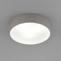 Lampes En Tissu-Luminaires Fischer & Honsel Plafonnier Fischer & Honsel Maat Blanc, 3 lumières