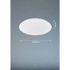 Luminaires Fischer & Honsel Plafonnier Fischer & Honsel Mona LED Blanc, 1 lumière* Éclairage Led