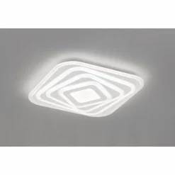 Luminaires Fischer & Honsel Plafonnier Fischer & Honsel Queen LED Blanc, 1 lumière, Télécommandes* Éclairage Led